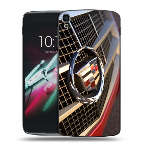 Дизайнерский пластиковый чехол для Alcatel One Touch Idol 3 (5.5) Cadillac