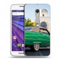 Дизайнерский пластиковый чехол для Lenovo Moto G Cadillac