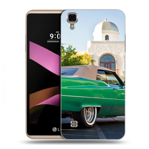 Дизайнерский пластиковый чехол для LG X Style Cadillac