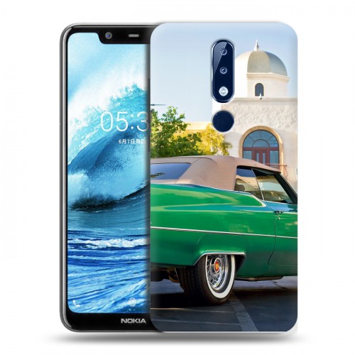 Дизайнерский силиконовый чехол для Nokia 5.1 Plus Cadillac