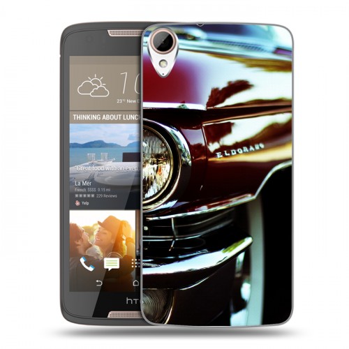 Дизайнерский пластиковый чехол для HTC Desire 828 Cadillac