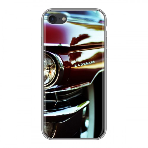 Дизайнерский силиконовый чехол для Iphone 7 Cadillac