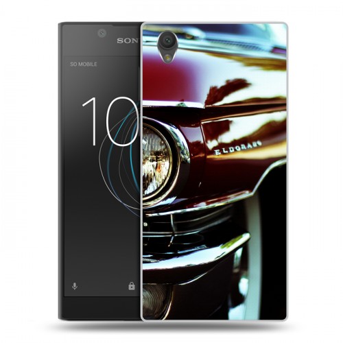 Дизайнерский пластиковый чехол для Sony Xperia L1 Cadillac