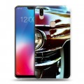 Дизайнерский пластиковый чехол для Vivo V9 Cadillac