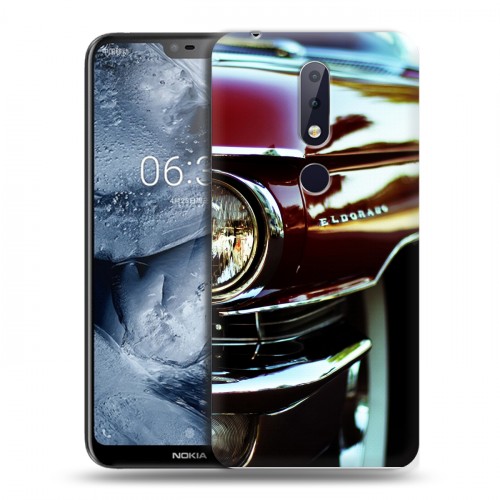 Дизайнерский пластиковый чехол для Nokia 6.1 Plus Cadillac