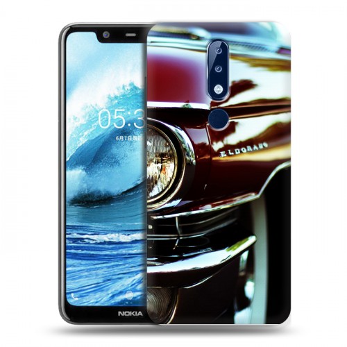 Дизайнерский силиконовый чехол для Nokia 5.1 Plus Cadillac