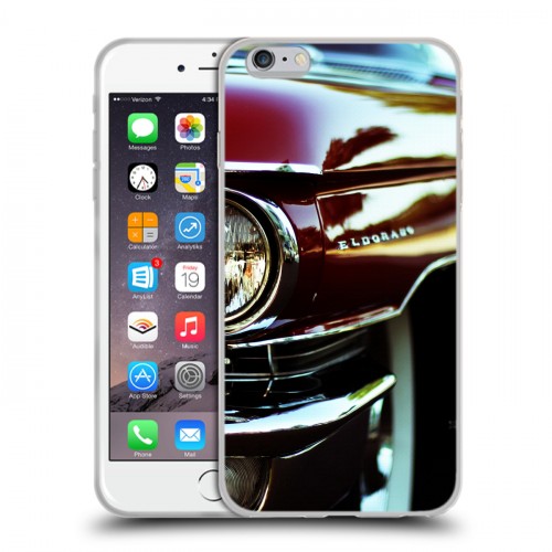 Дизайнерский силиконовый чехол для Iphone 6 Plus/6s Plus Cadillac