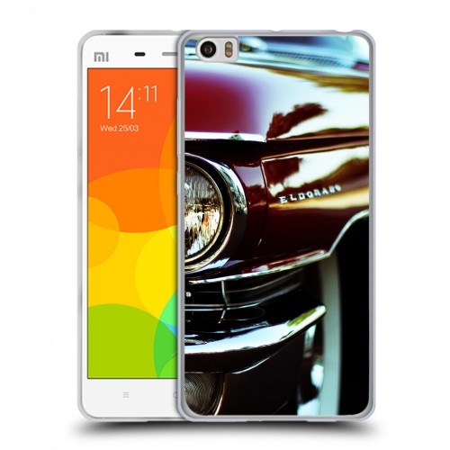 Дизайнерский пластиковый чехол для Xiaomi Mi Note Cadillac