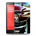 Дизайнерский силиконовый чехол для Xiaomi RedMi Note Cadillac