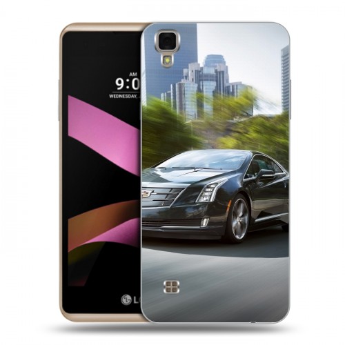 Дизайнерский пластиковый чехол для LG X Style Cadillac