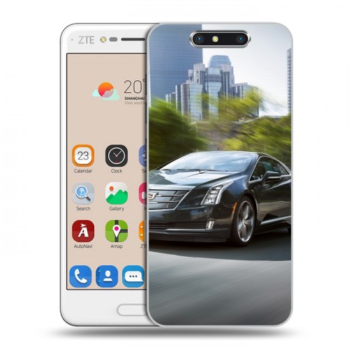 Дизайнерский пластиковый чехол для ZTE Blade V8 Cadillac