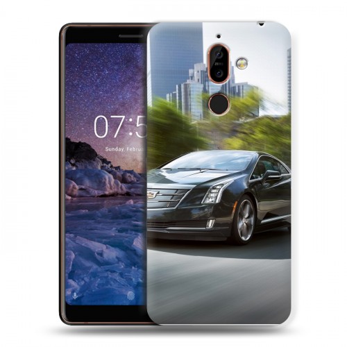 Дизайнерский пластиковый чехол для Nokia 7 Plus Cadillac