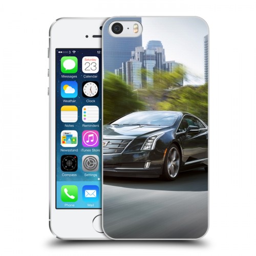 Дизайнерский пластиковый чехол для Iphone 5s Cadillac
