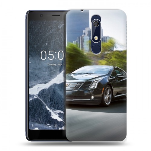 Дизайнерский пластиковый чехол для Nokia 5.1 Cadillac