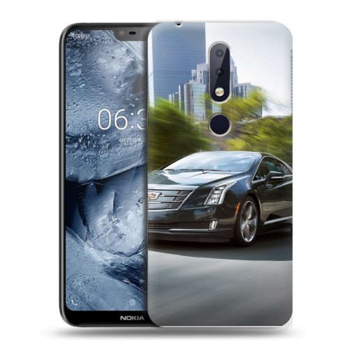 Дизайнерский пластиковый чехол для Nokia 6.1 Plus Cadillac