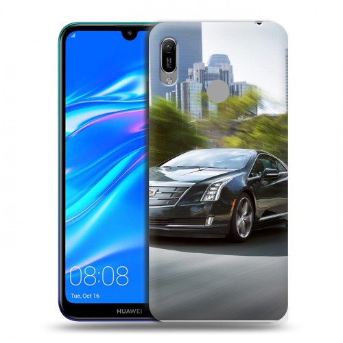 Дизайнерский пластиковый чехол для Huawei Y6 (2019) Cadillac