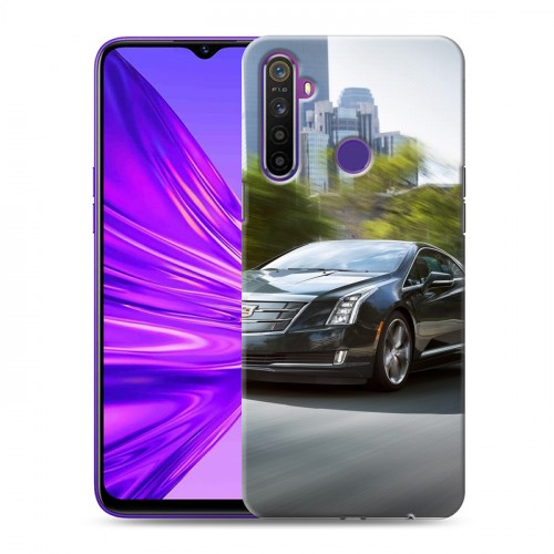 Дизайнерский силиконовый чехол для Realme 5 Cadillac