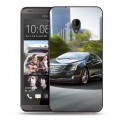 Дизайнерский пластиковый чехол для HTC Desire 700 Cadillac