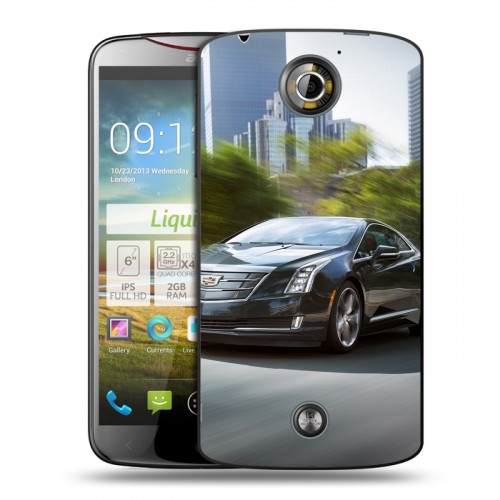 Дизайнерский пластиковый чехол для Acer Liquid S2 Cadillac