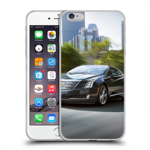 Дизайнерский силиконовый чехол для Iphone 6 Plus/6s Plus Cadillac