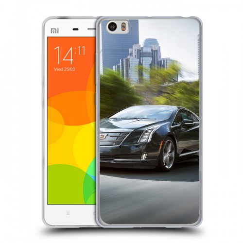 Дизайнерский силиконовый чехол для Xiaomi Mi Note Cadillac