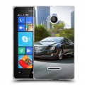 Дизайнерский пластиковый чехол для Microsoft Lumia 435 Cadillac