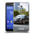 Дизайнерский пластиковый чехол для Sony Xperia E4g Cadillac