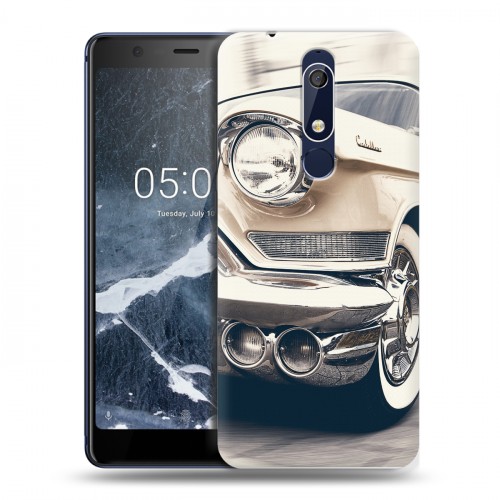 Дизайнерский пластиковый чехол для Nokia 5.1 Cadillac