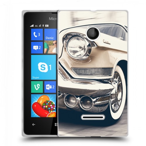 Дизайнерский пластиковый чехол для Microsoft Lumia 435 Cadillac