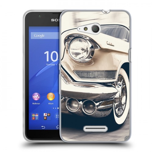 Дизайнерский пластиковый чехол для Sony Xperia E4g Cadillac