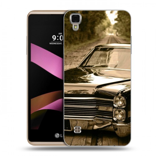 Дизайнерский пластиковый чехол для LG X Style Cadillac