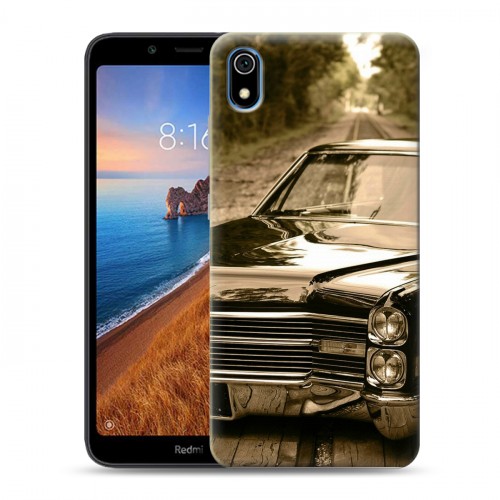 Дизайнерский силиконовый чехол для Xiaomi RedMi 7A Cadillac