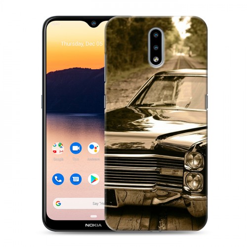 Дизайнерский пластиковый чехол для Nokia 2.3 Cadillac