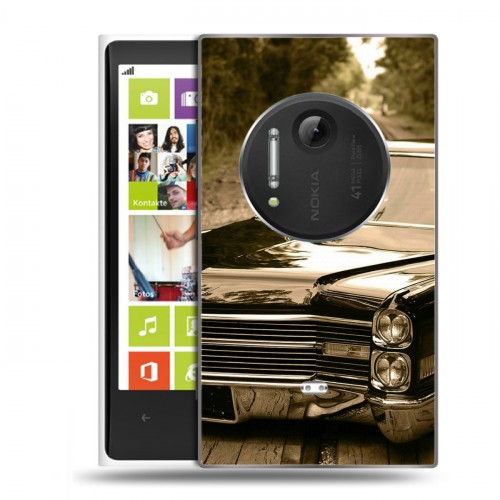 Дизайнерский пластиковый чехол для Nokia Lumia 1020 Cadillac