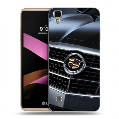 Дизайнерский пластиковый чехол для LG X Style Cadillac