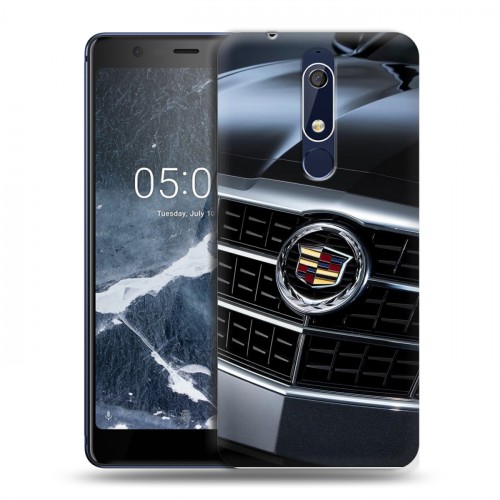 Дизайнерский пластиковый чехол для Nokia 5.1 Cadillac