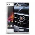 Дизайнерский пластиковый чехол для Sony Xperia L Cadillac