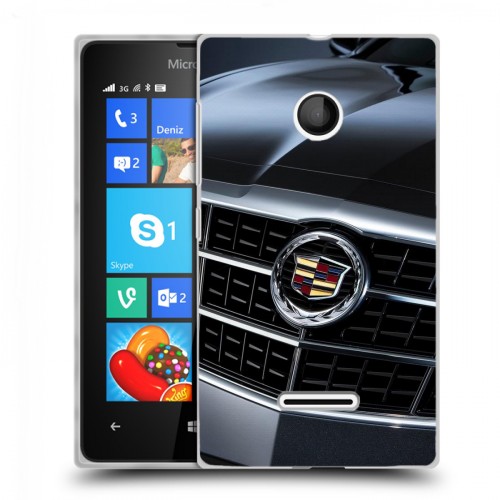 Дизайнерский пластиковый чехол для Microsoft Lumia 435 Cadillac