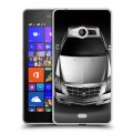 Дизайнерский пластиковый чехол для Microsoft Lumia 540 Cadillac