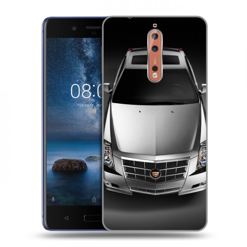 Дизайнерский пластиковый чехол для Nokia 8 Cadillac