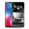 Дизайнерский пластиковый чехол для Vivo V9 Cadillac