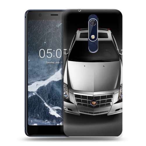 Дизайнерский пластиковый чехол для Nokia 5.1 Cadillac