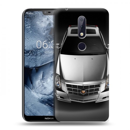 Дизайнерский пластиковый чехол для Nokia 6.1 Plus Cadillac