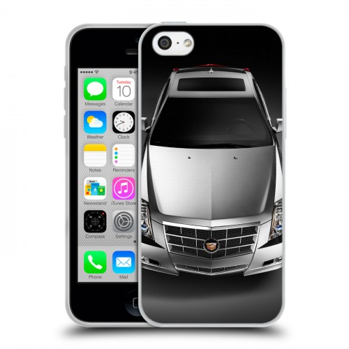 Дизайнерский пластиковый чехол для Iphone 5c Cadillac