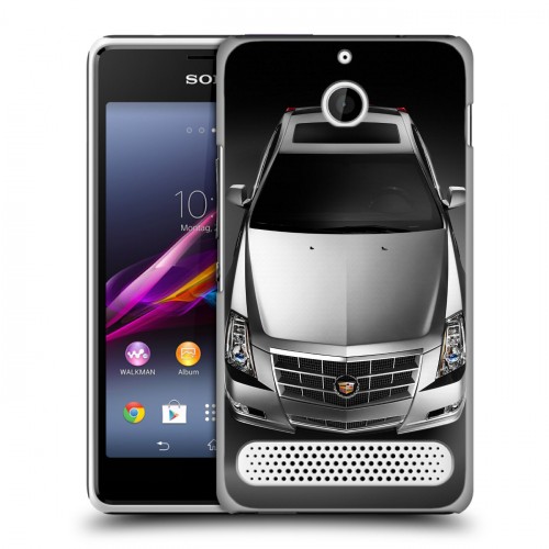 Дизайнерский силиконовый чехол для Sony Xperia E1 Cadillac