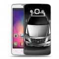 Дизайнерский пластиковый чехол для LG L60 Cadillac