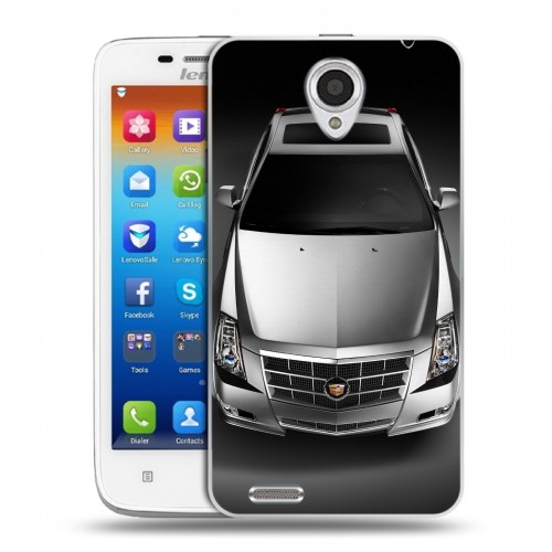 Дизайнерский пластиковый чехол для Lenovo S650 Ideaphone Cadillac