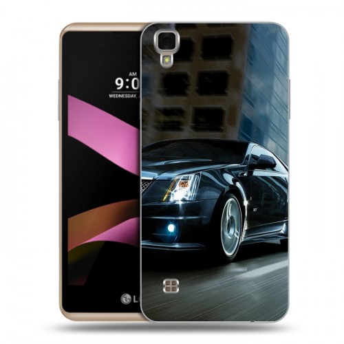 Дизайнерский пластиковый чехол для LG X Style Cadillac