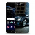 Дизайнерский пластиковый чехол для Huawei P10 Cadillac