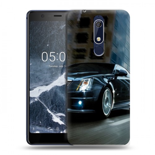 Дизайнерский пластиковый чехол для Nokia 5.1 Cadillac